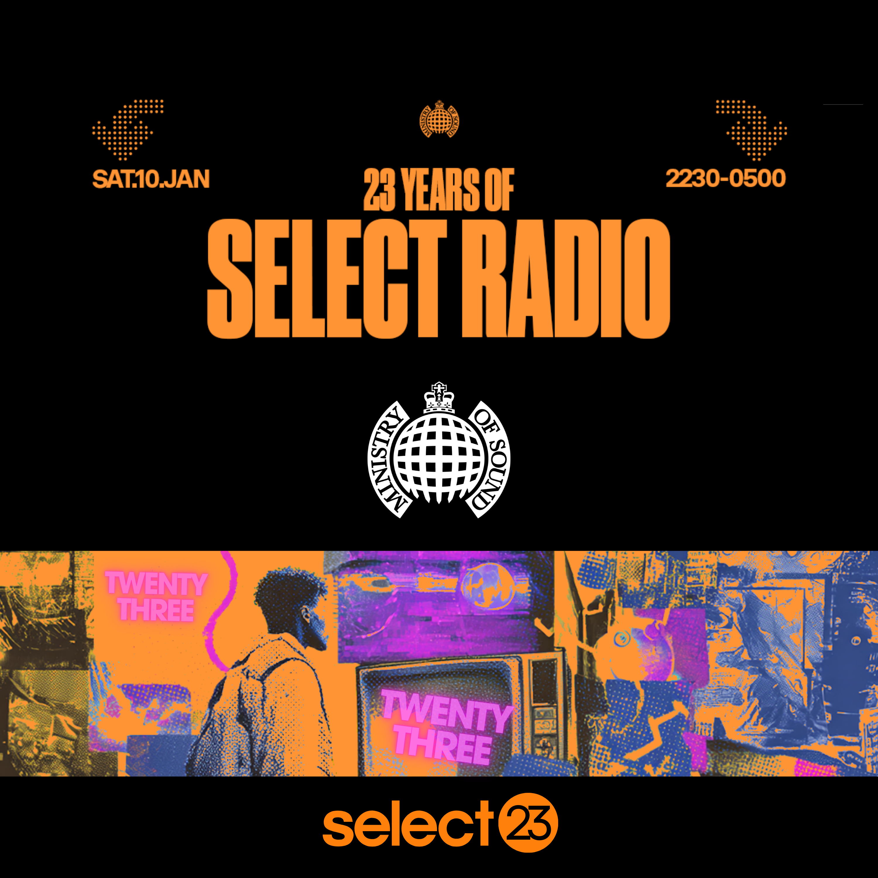 Select 23rd Birthday 