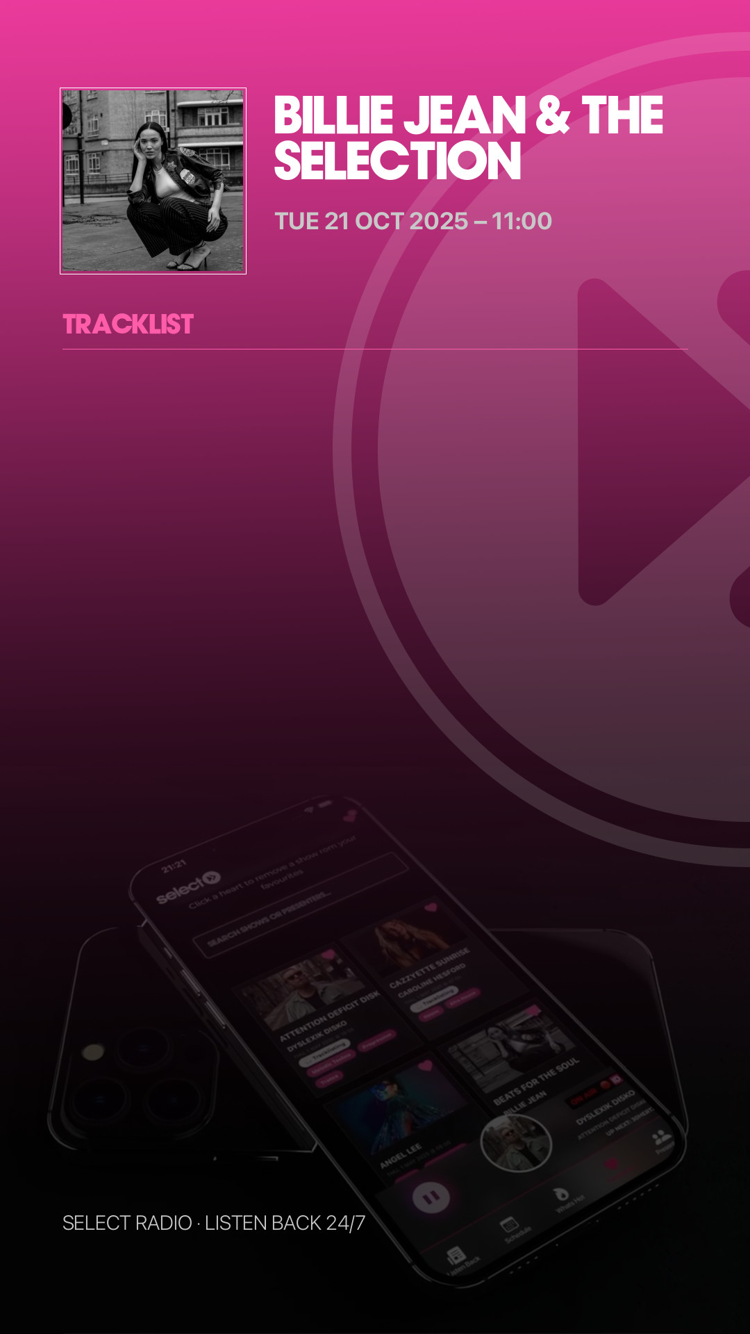 Tracklist Story Preview