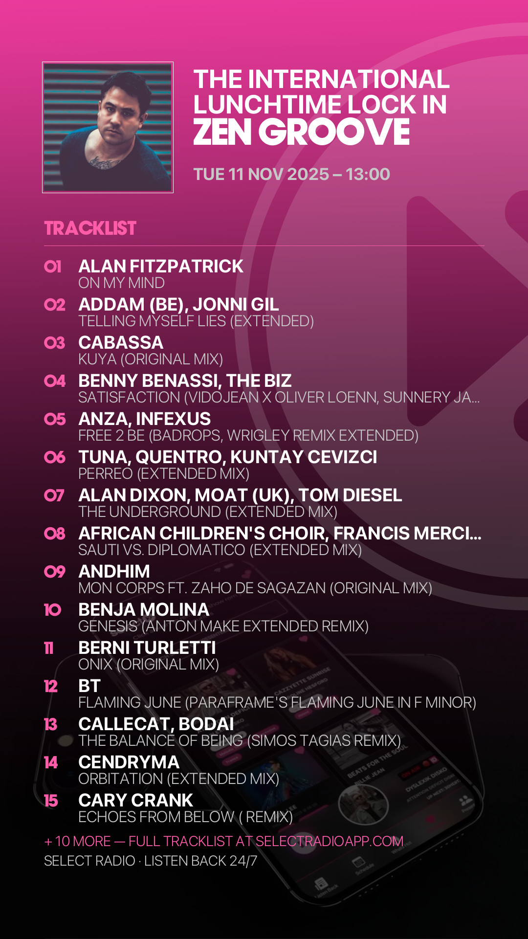 Tracklist Story Preview