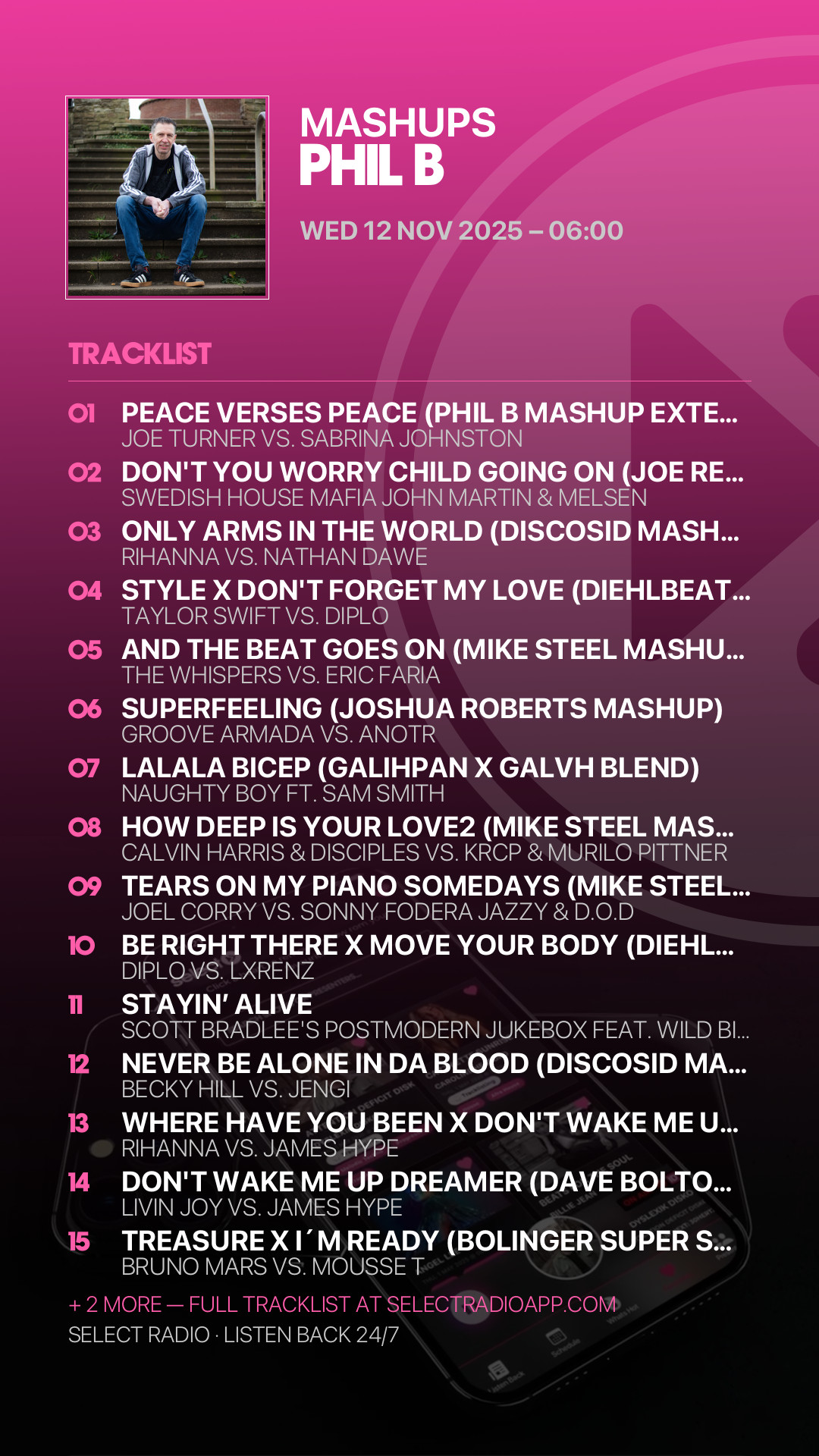 Tracklist Story Preview