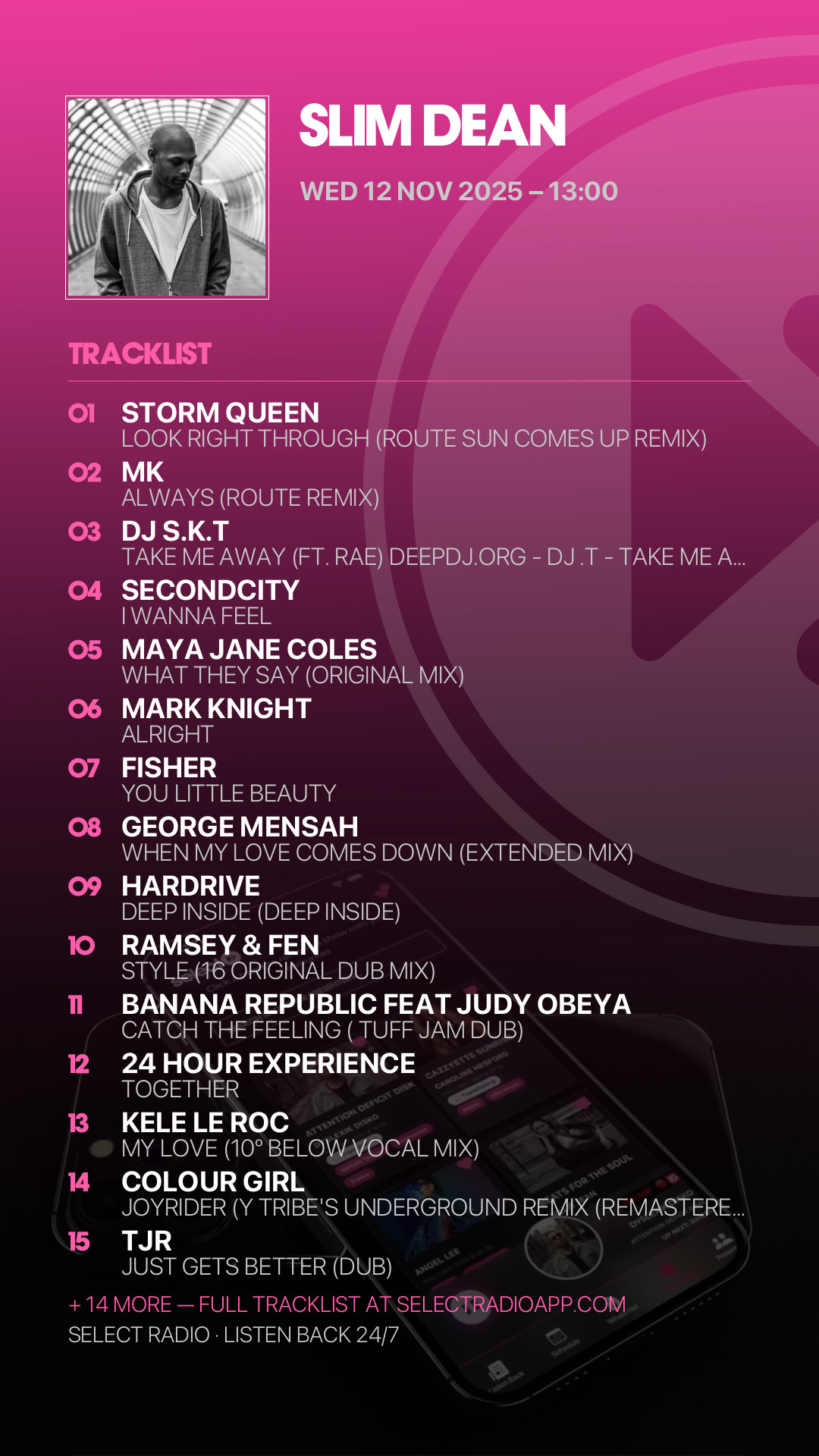 Tracklist Story Preview