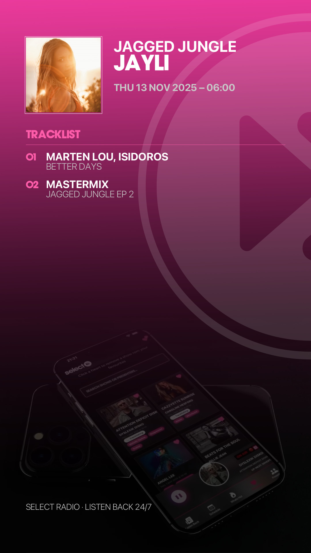 Tracklist Story Preview