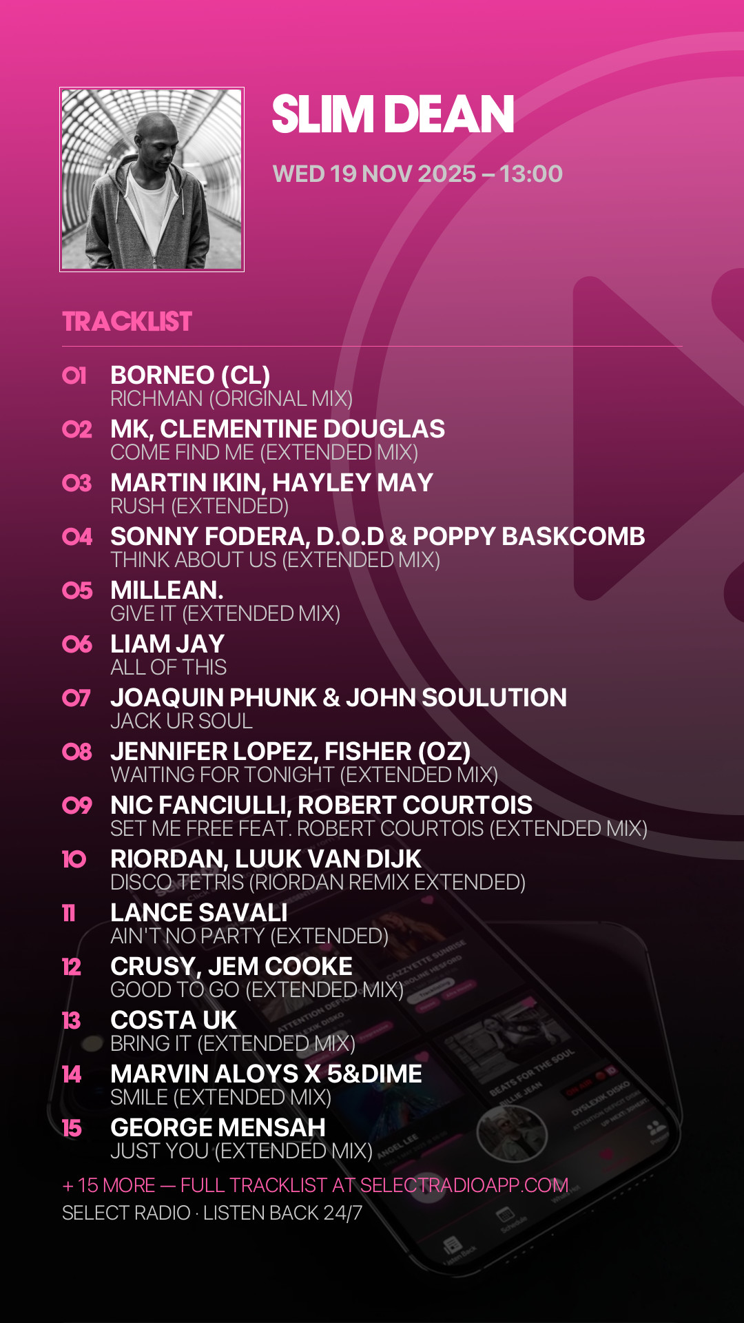 Tracklist Story Preview