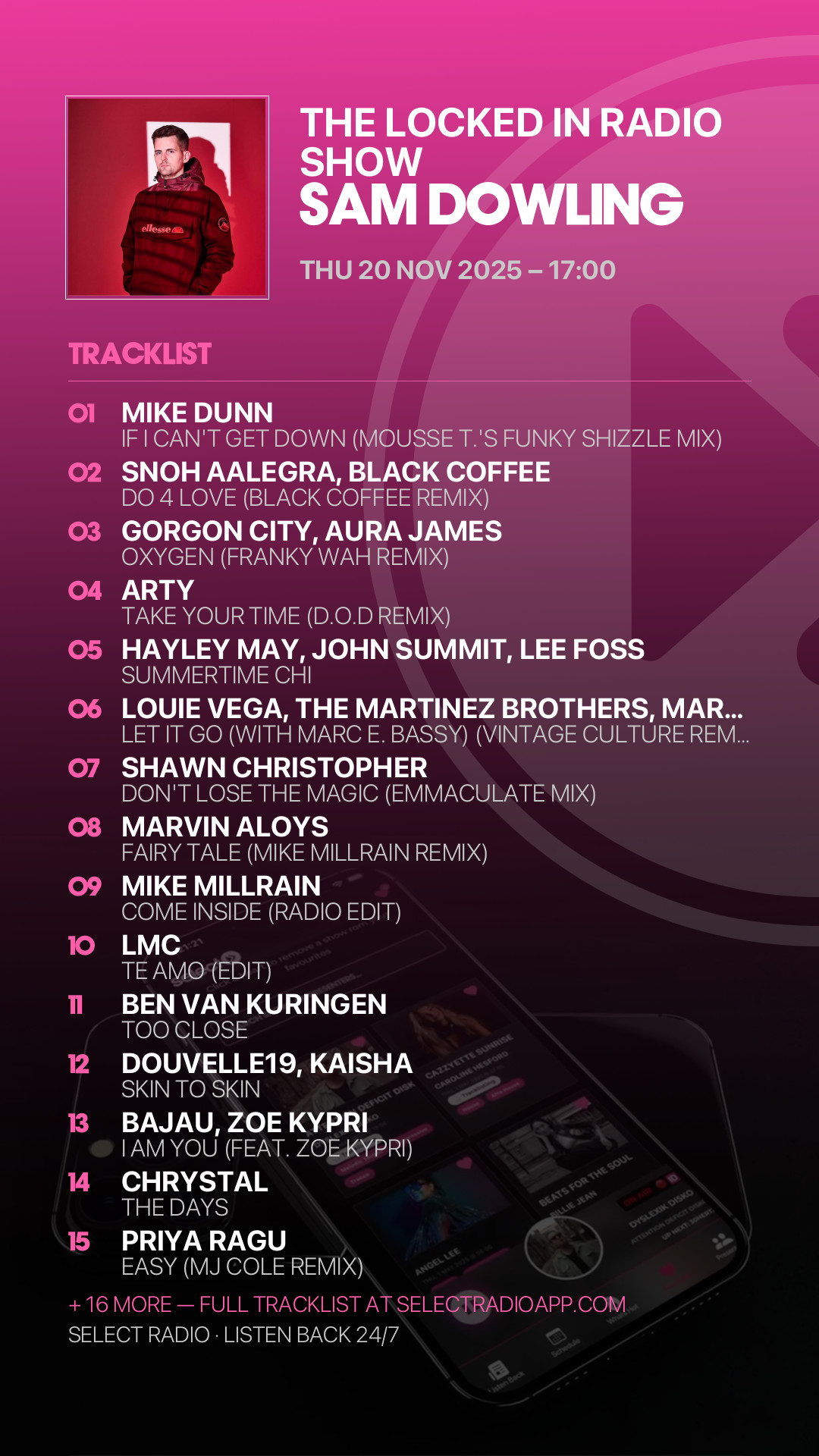 Tracklist Story Preview