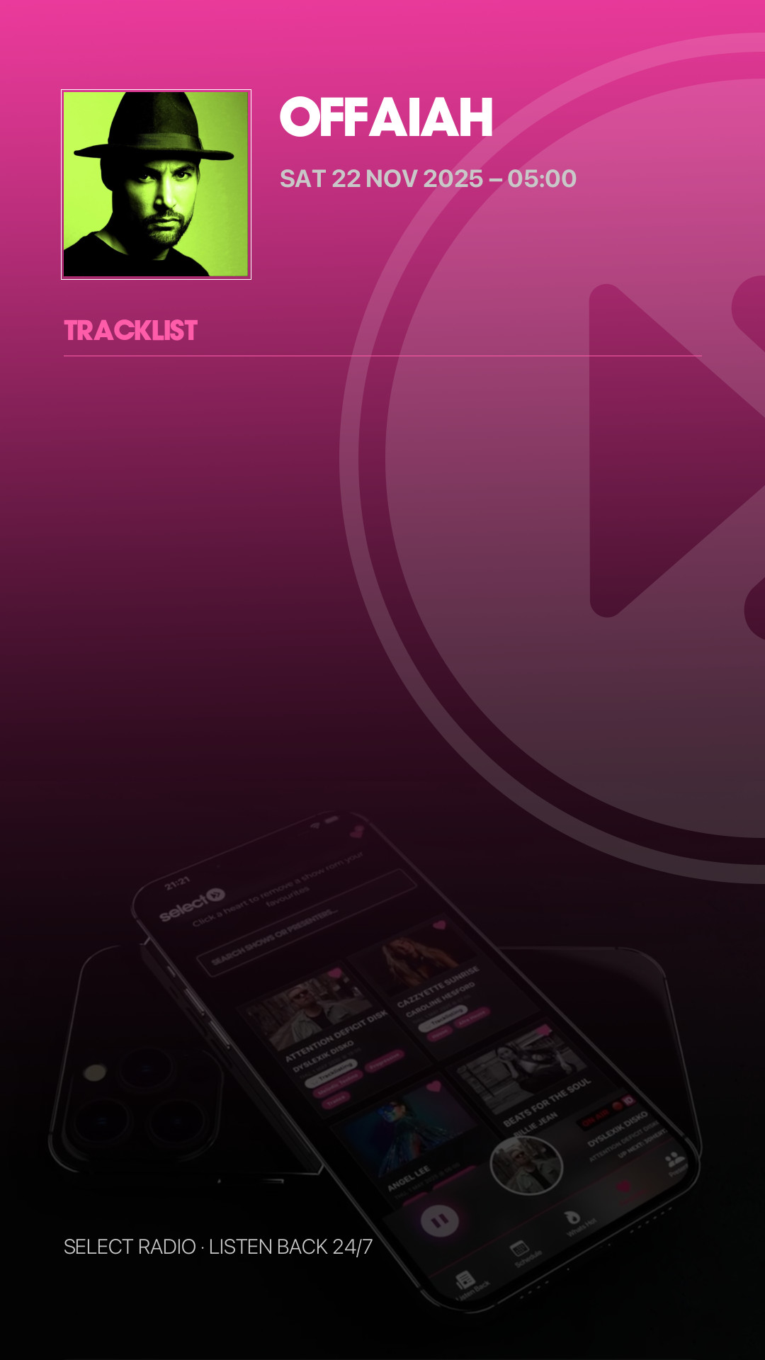 Tracklist Story Preview