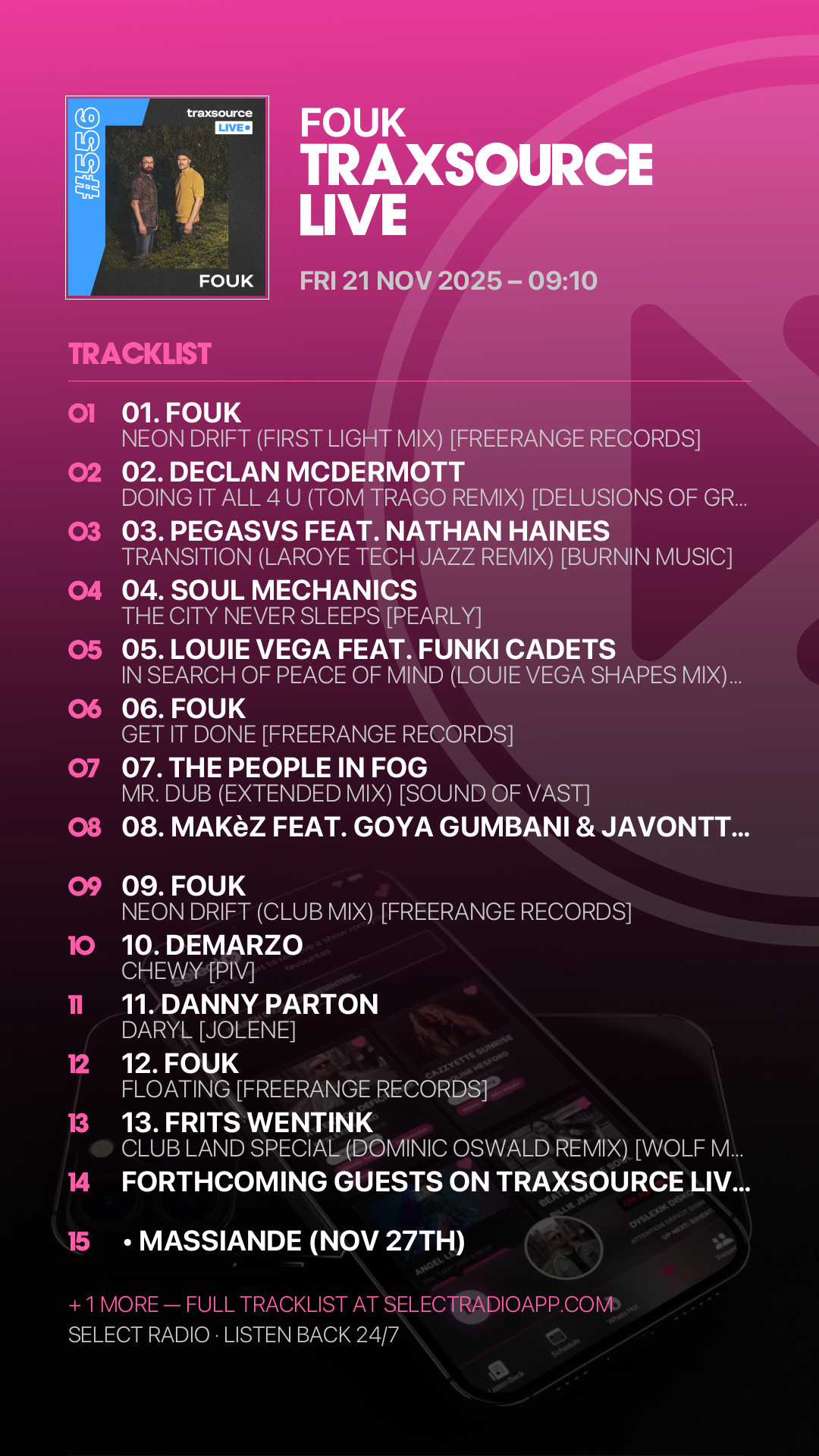Tracklist Story Preview