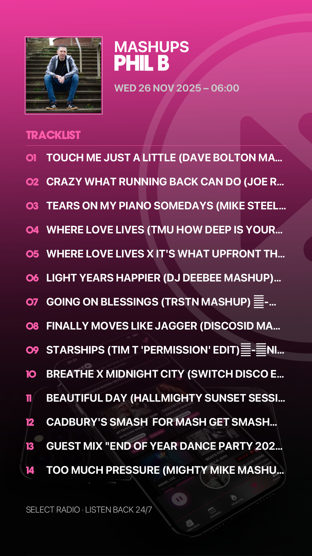 Tracklist Story Preview