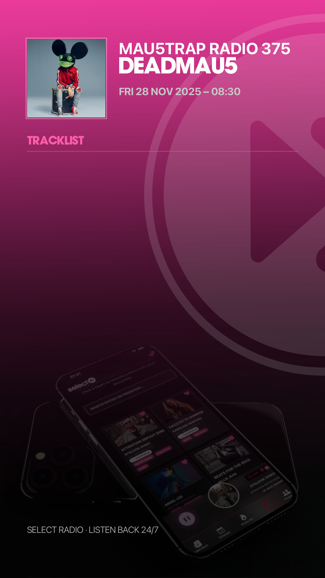 Tracklist Story Preview