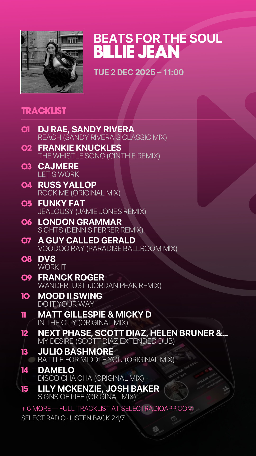 Tracklist Story Preview