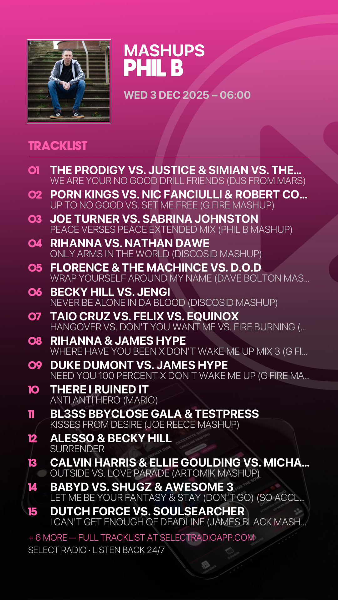 Tracklist Story Preview