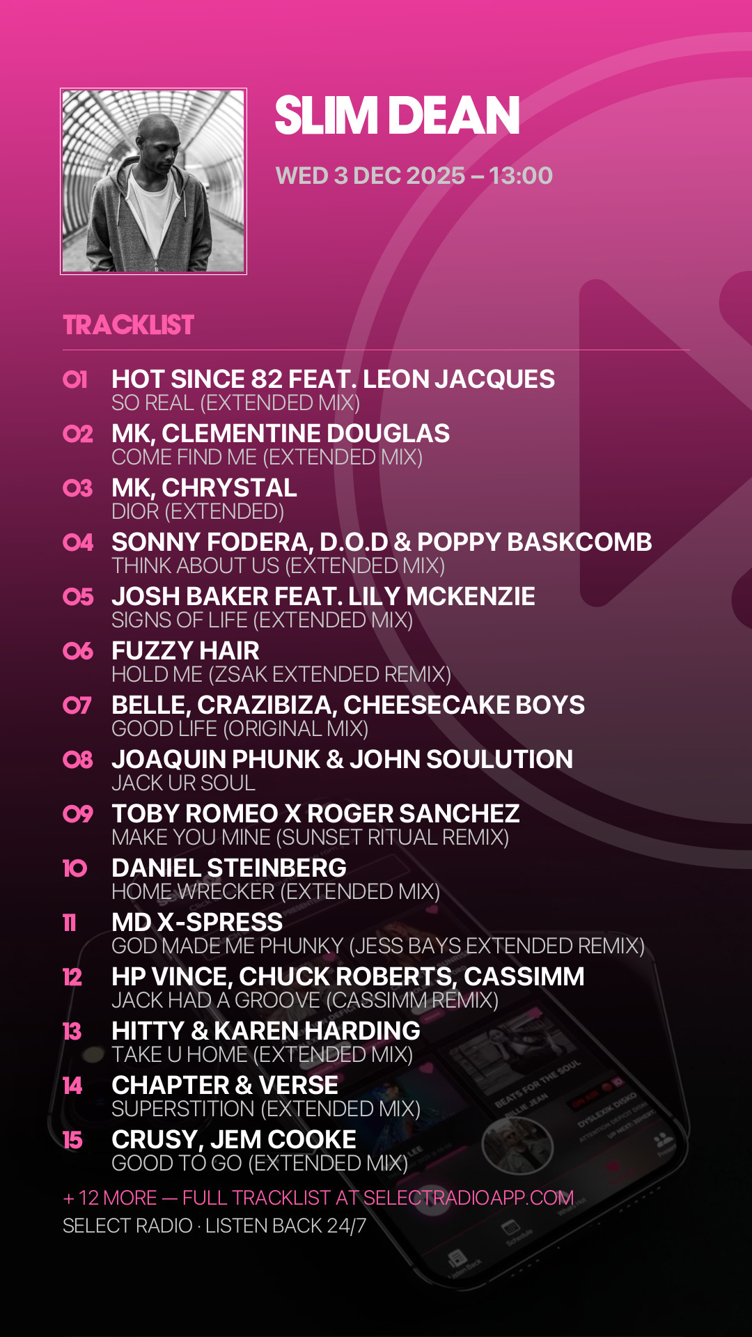 Tracklist Story Preview