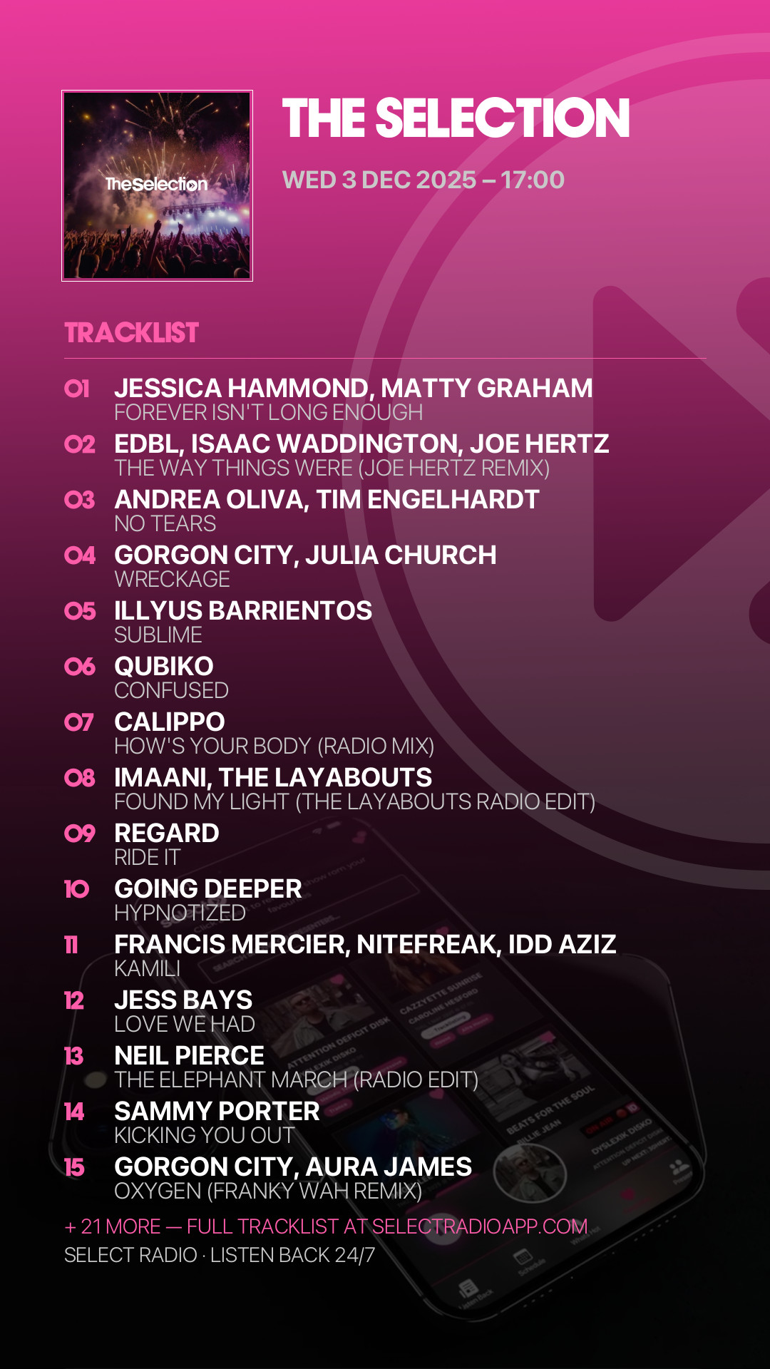 Tracklist Story Preview