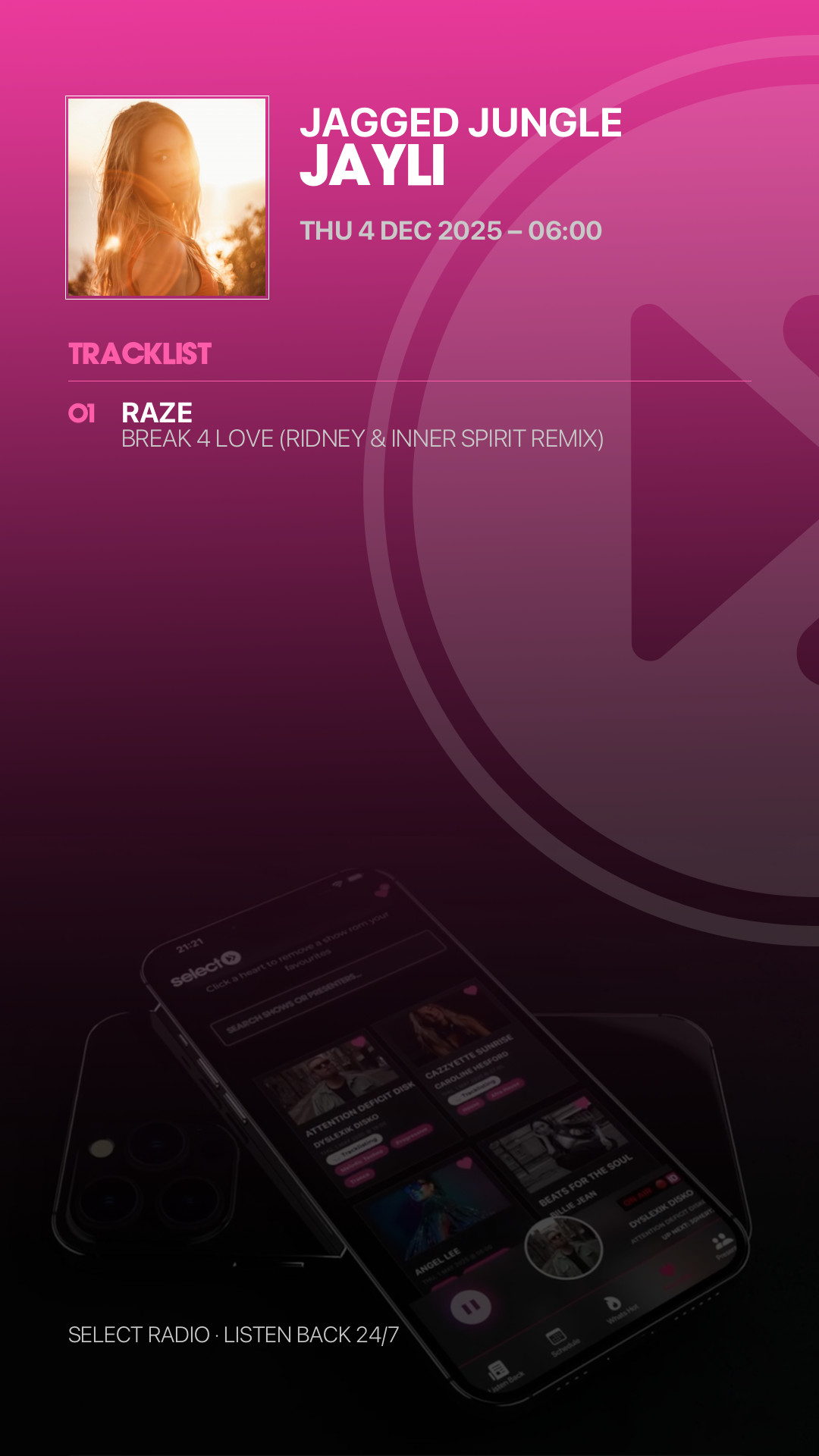 Tracklist Story Preview