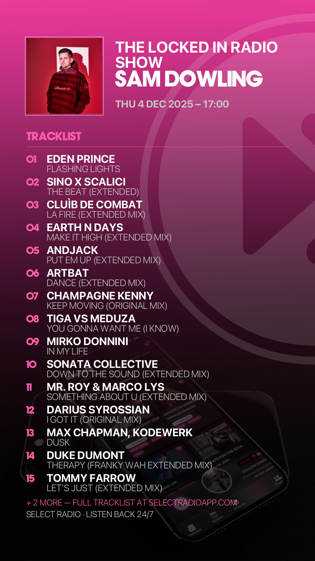 Tracklist Story Preview