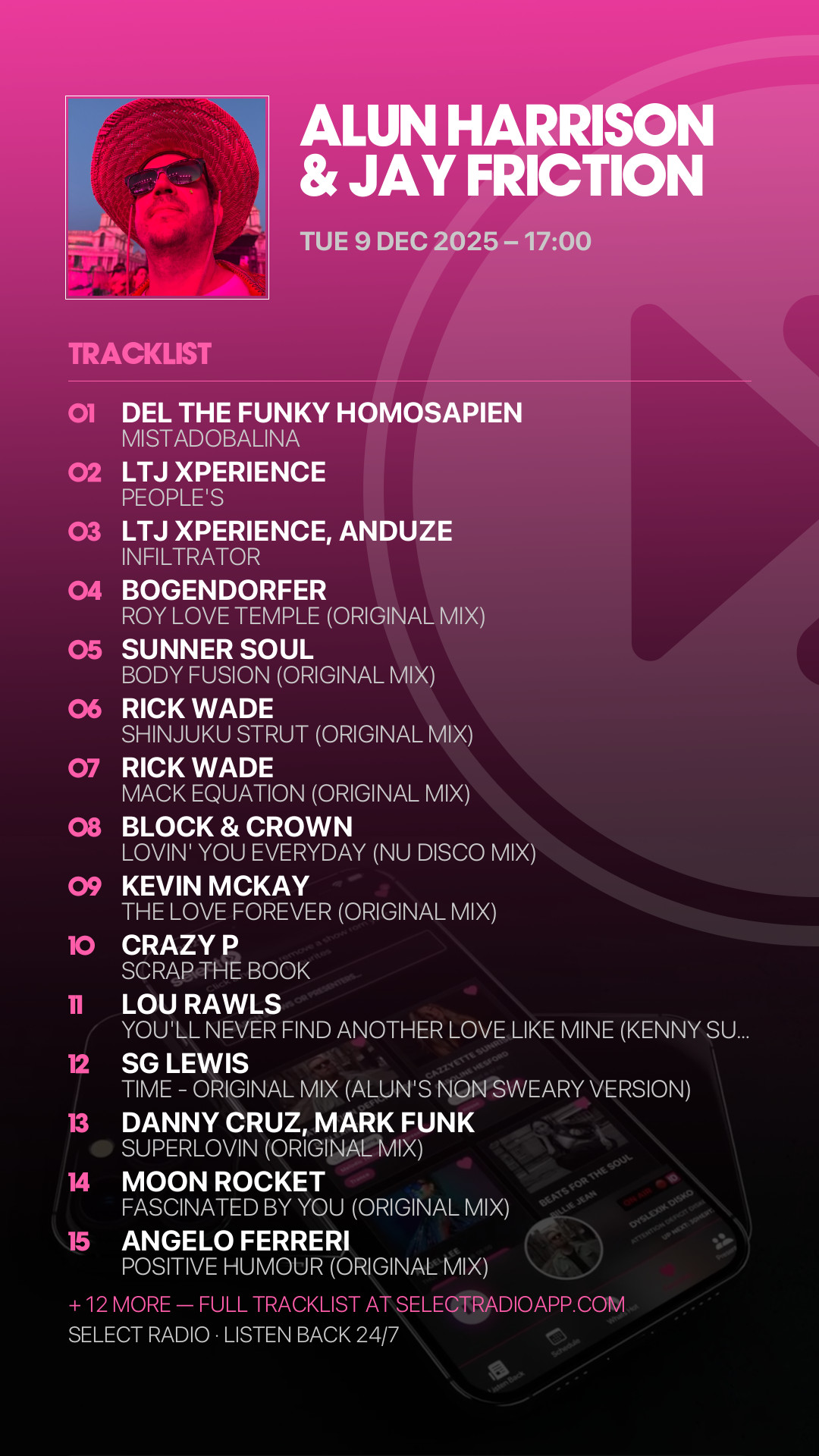 Tracklist Story Preview