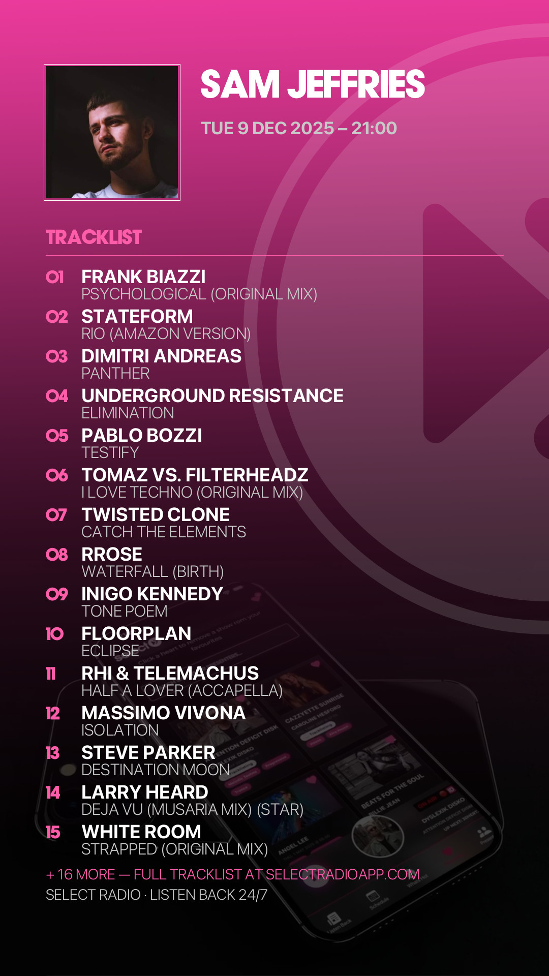 Tracklist Story Preview