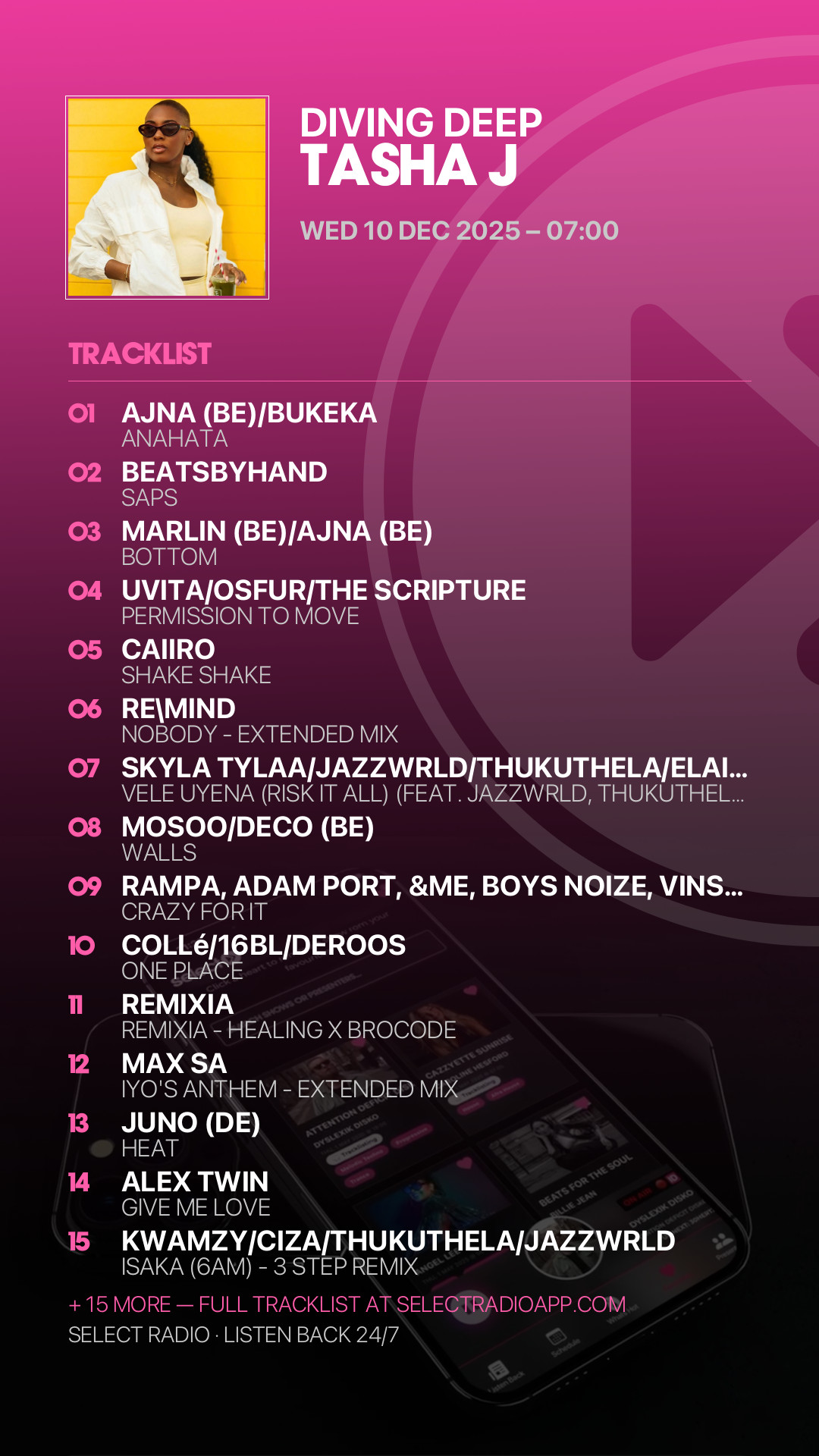 Tracklist Story Preview