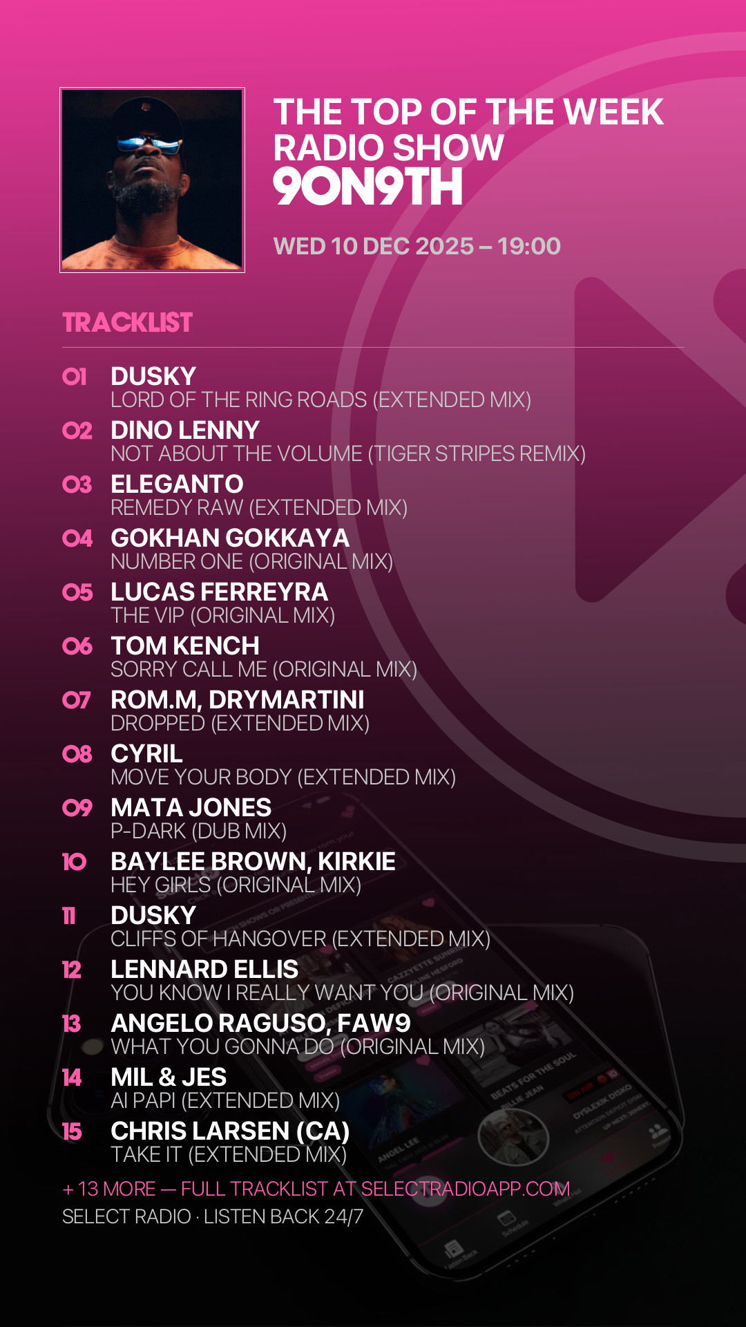 Tracklist Story Preview