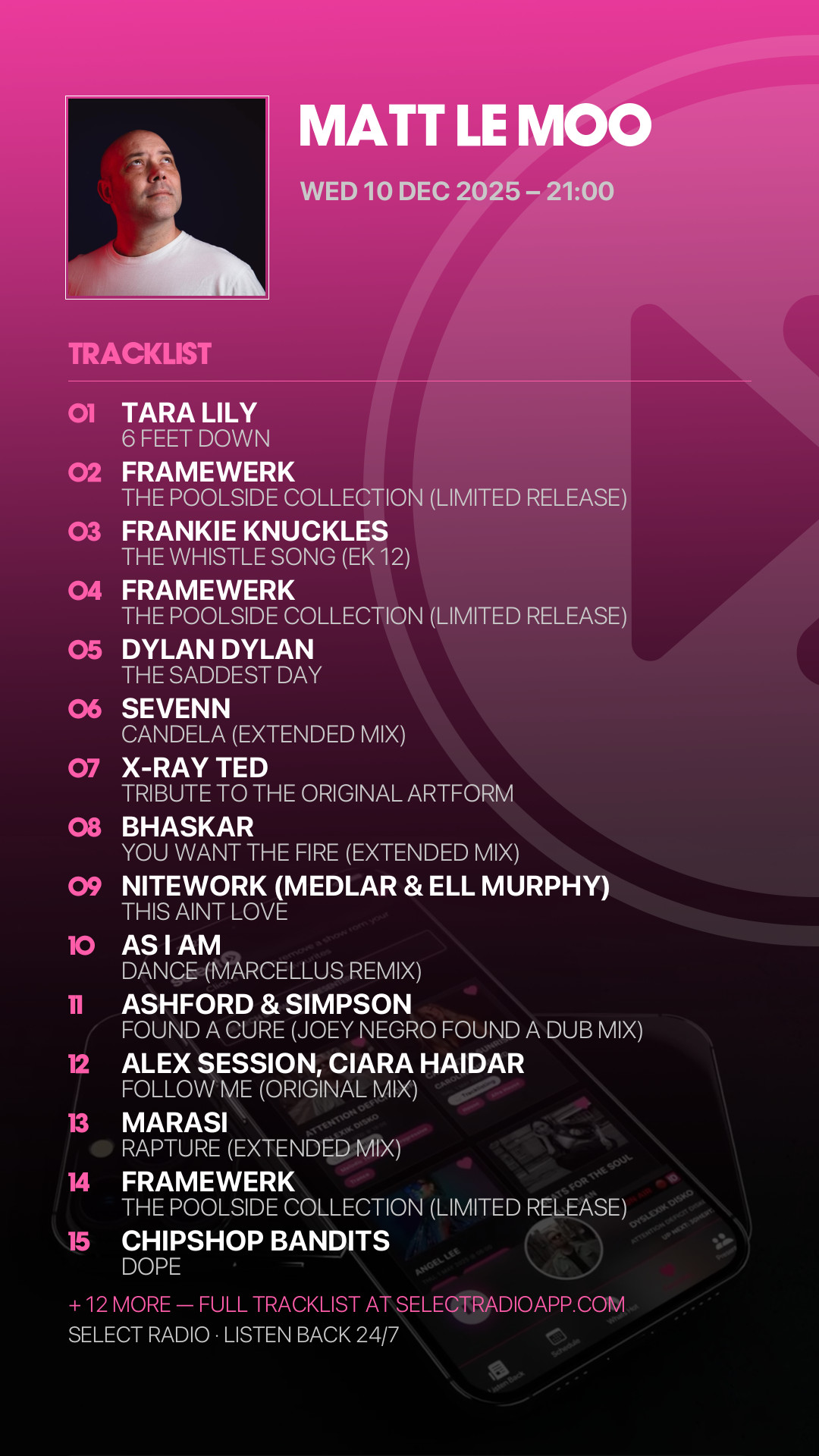 Tracklist Story Preview