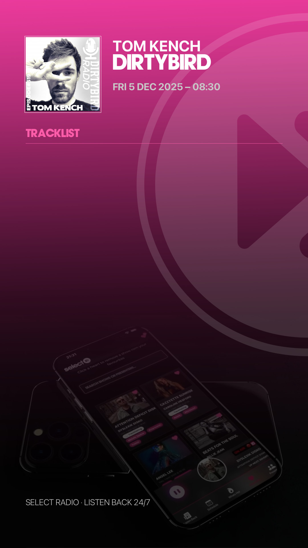 Tracklist Story Preview