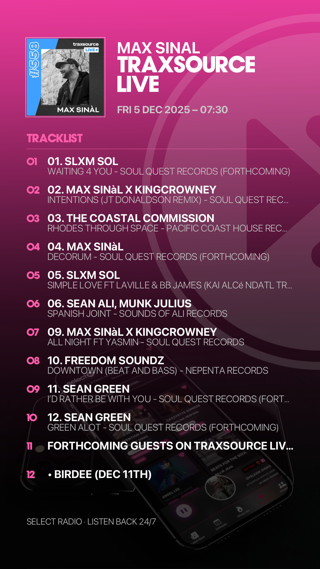 Tracklist Story Preview
