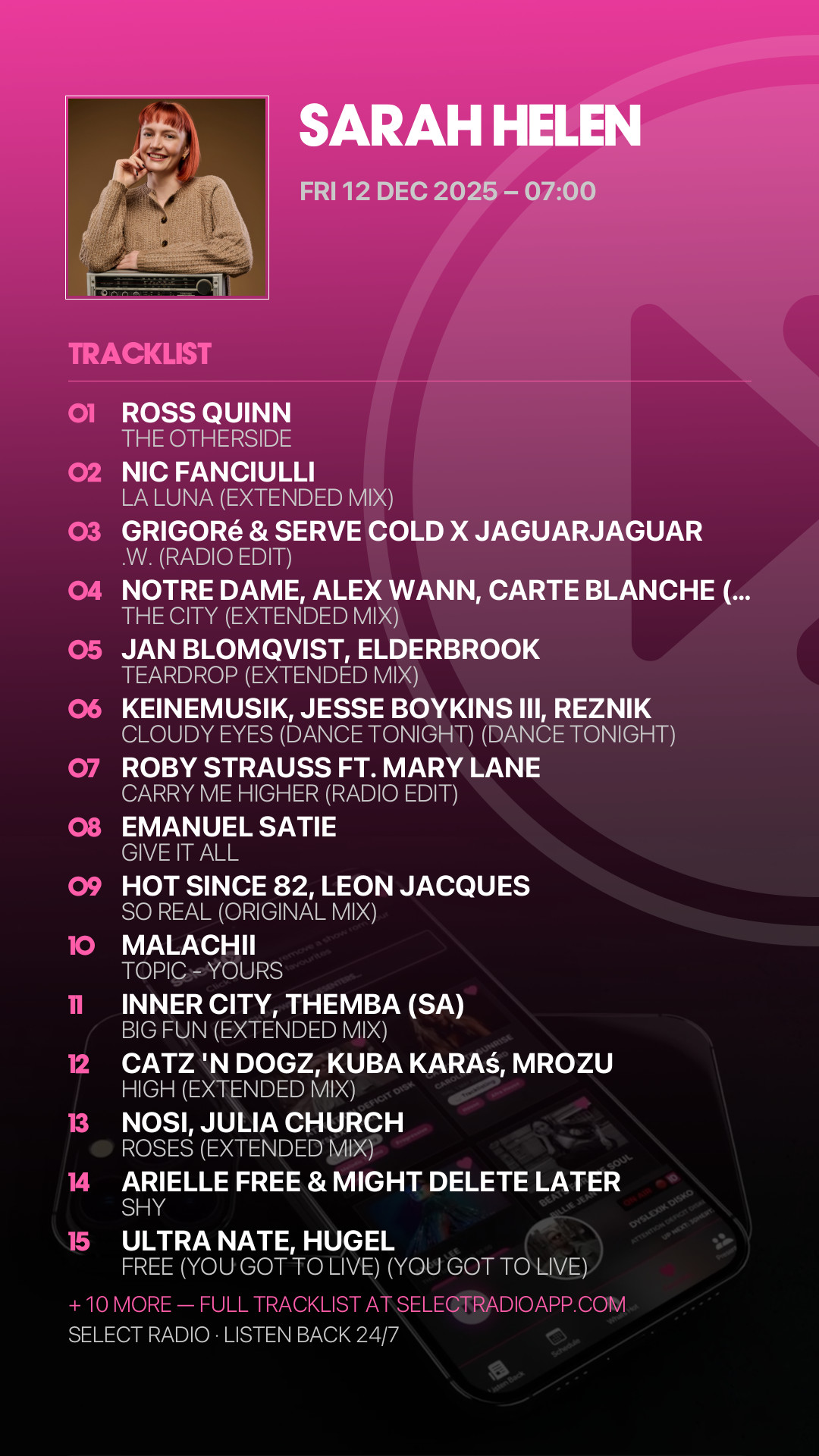 Tracklist Story Preview