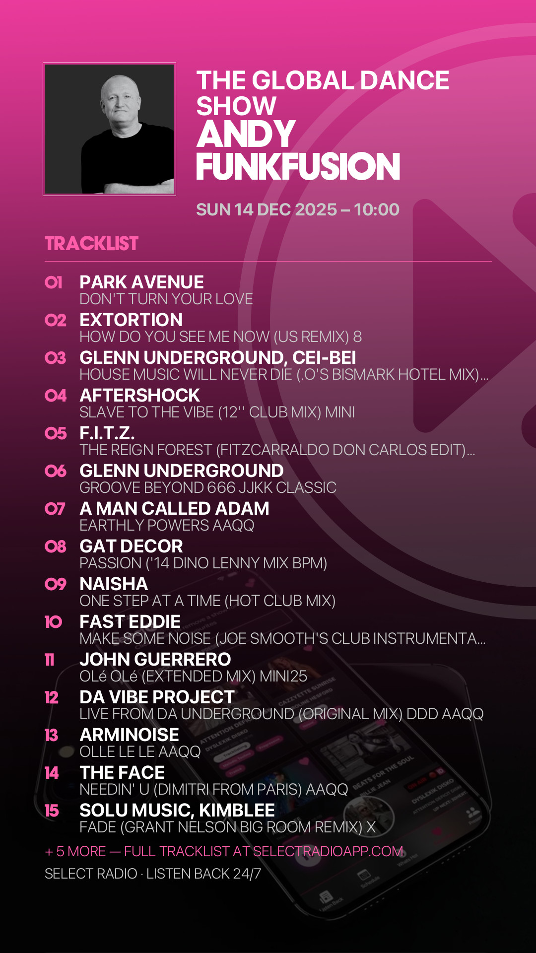 Tracklist Story Preview