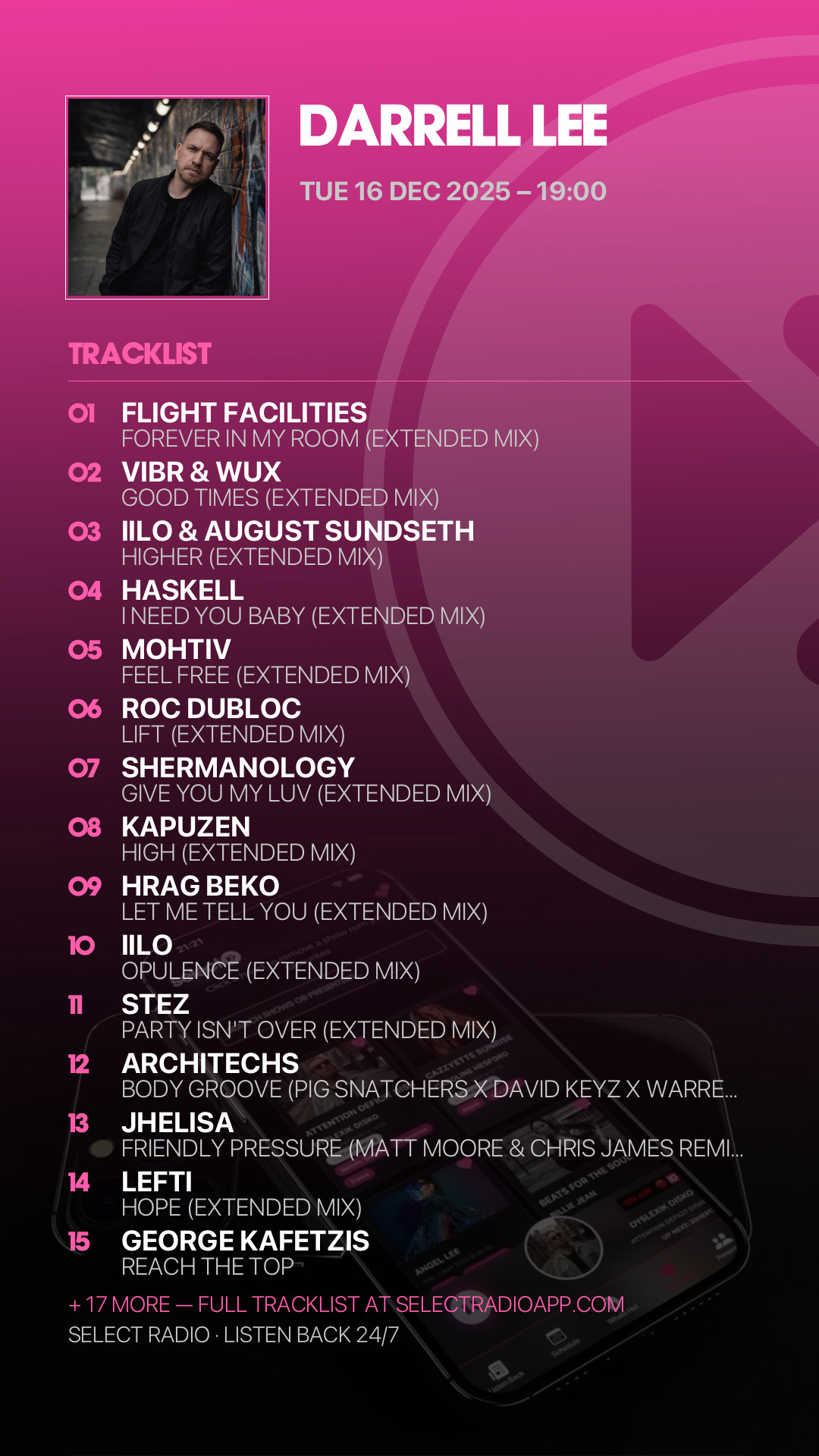 Tracklist Story Preview