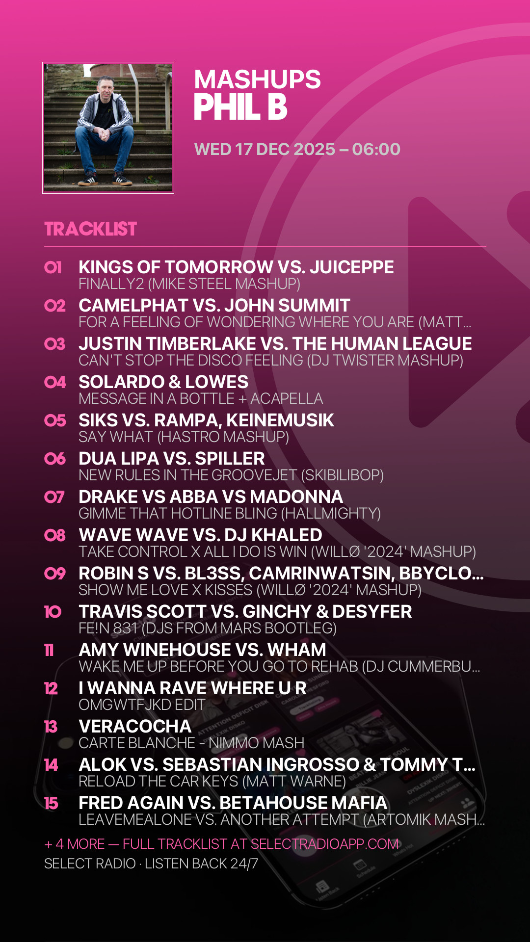 Tracklist Story Preview