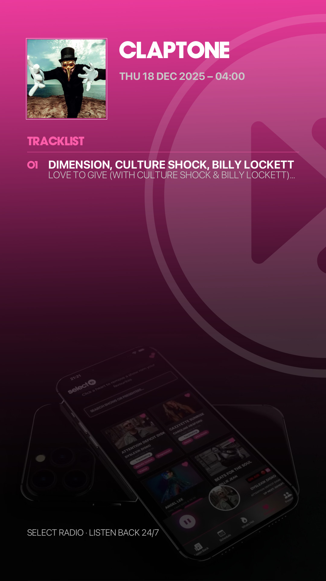 Tracklist Story Preview