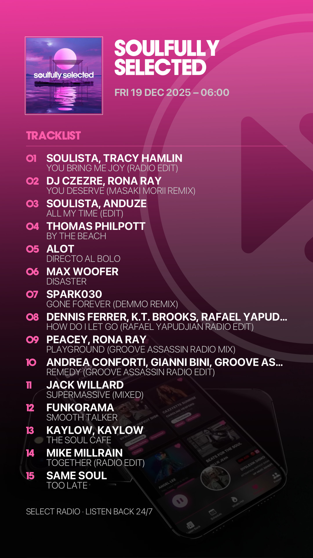 Tracklist Story Preview