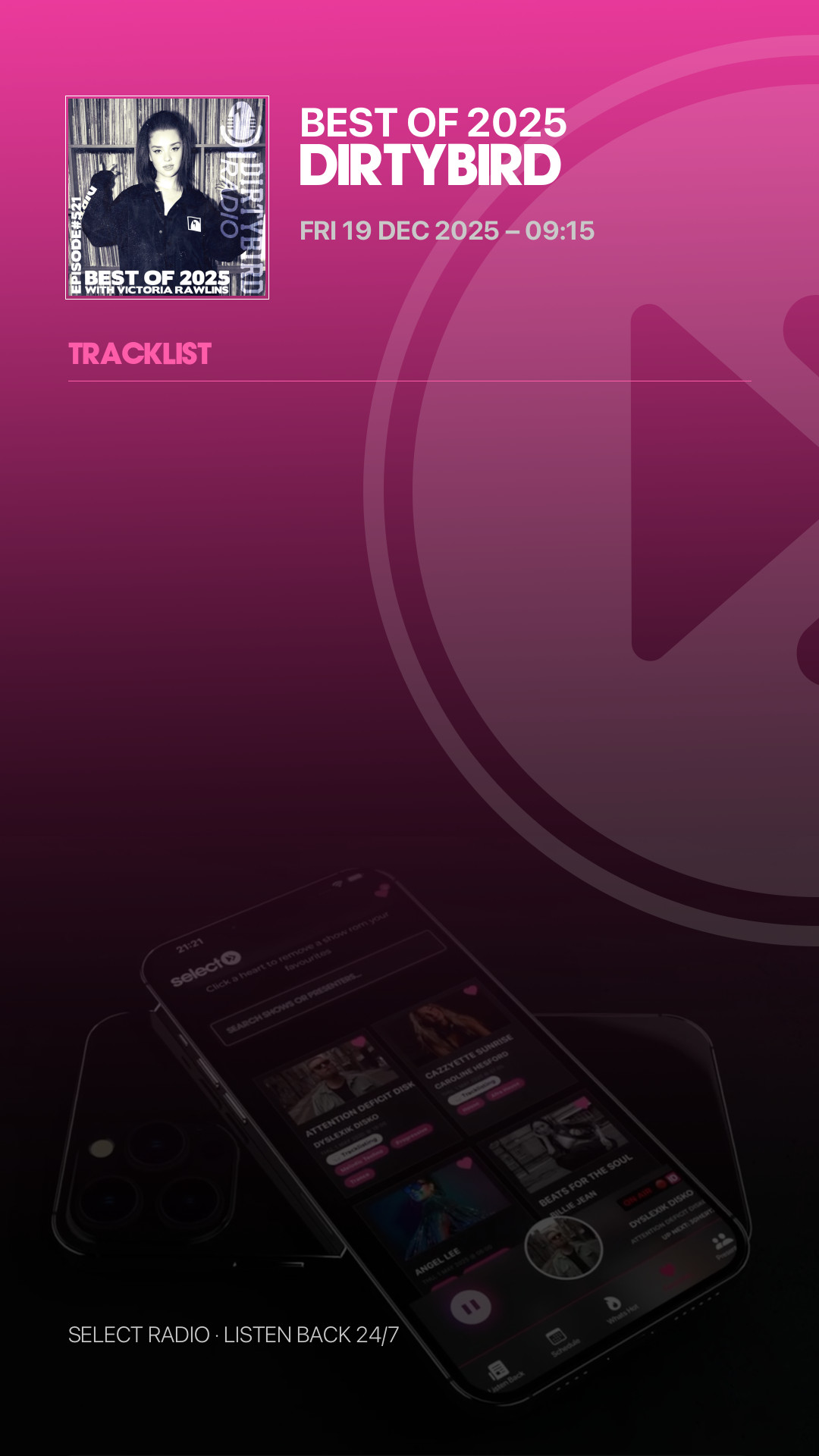 Tracklist Story Preview