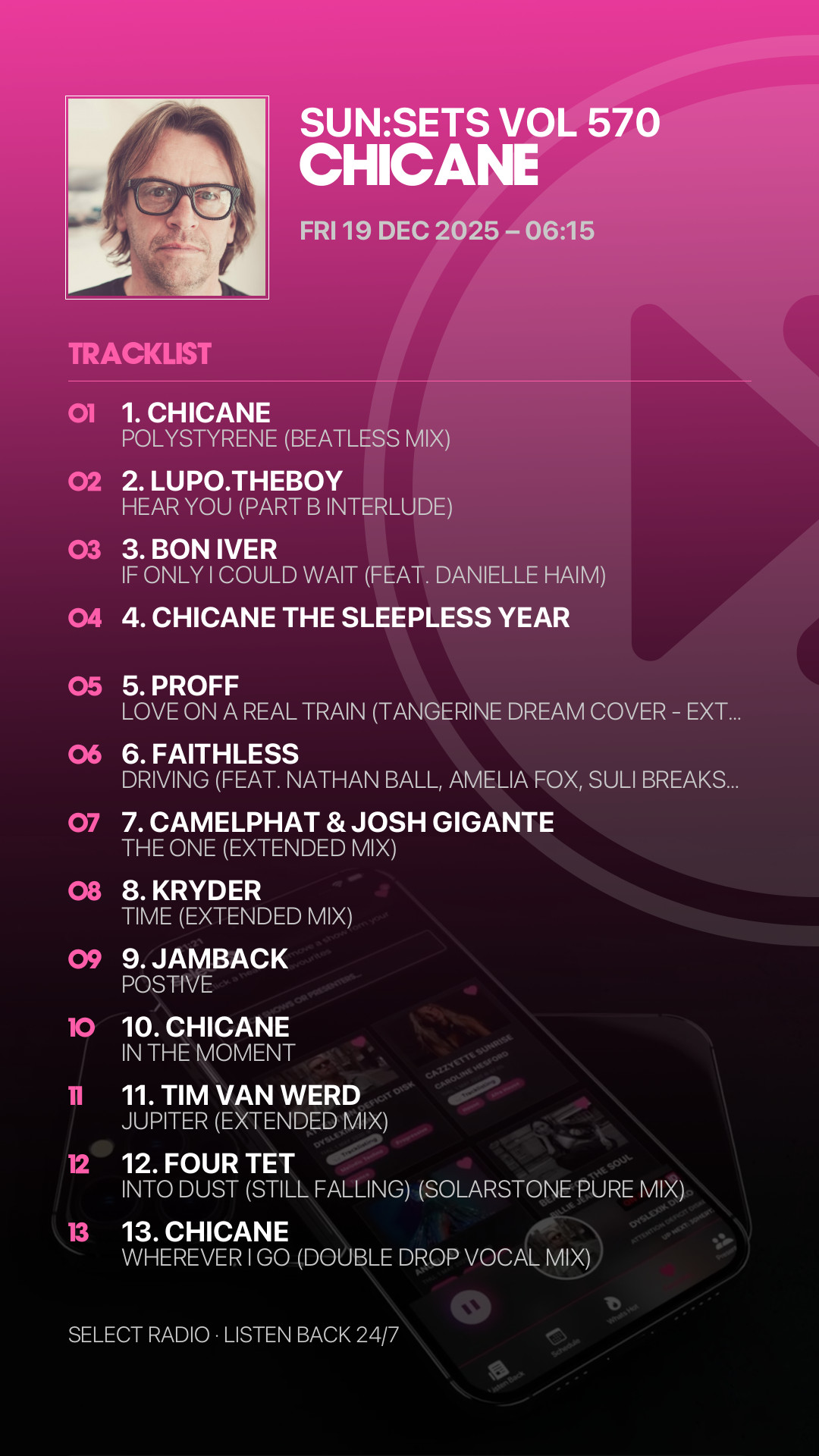 Tracklist Story Preview