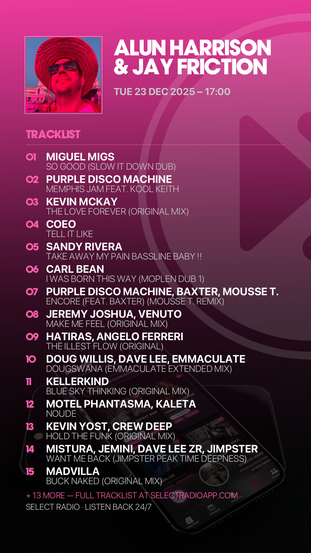 Tracklist Story Preview