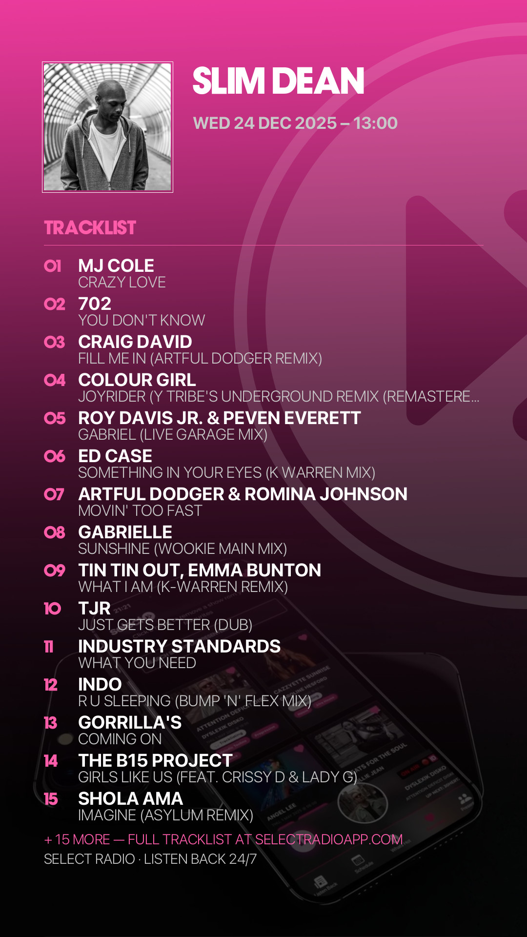 Tracklist Story Preview