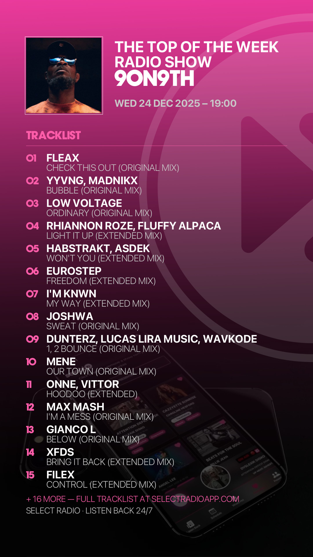 Tracklist Story Preview