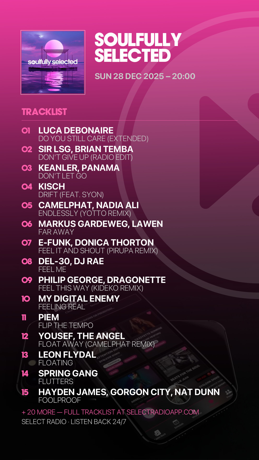 Tracklist Story Preview