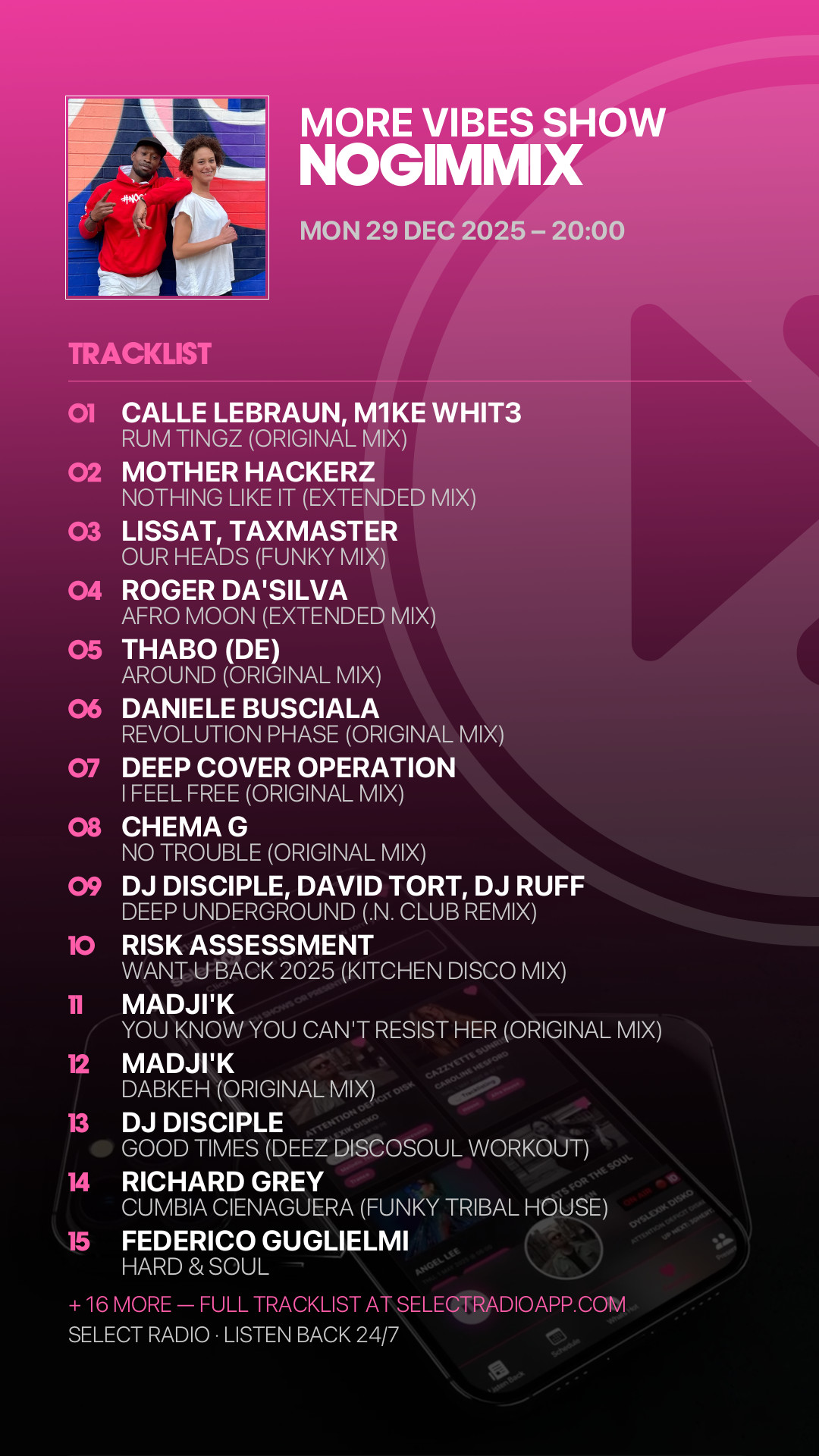 Tracklist Story Preview