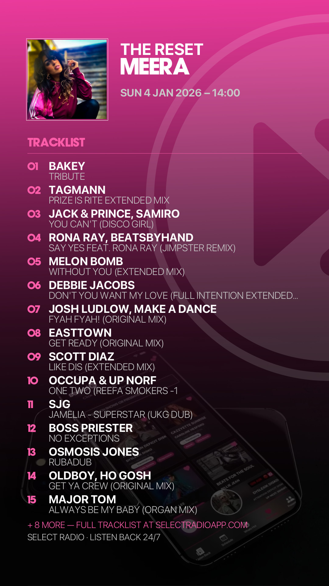 Tracklist Story Preview
