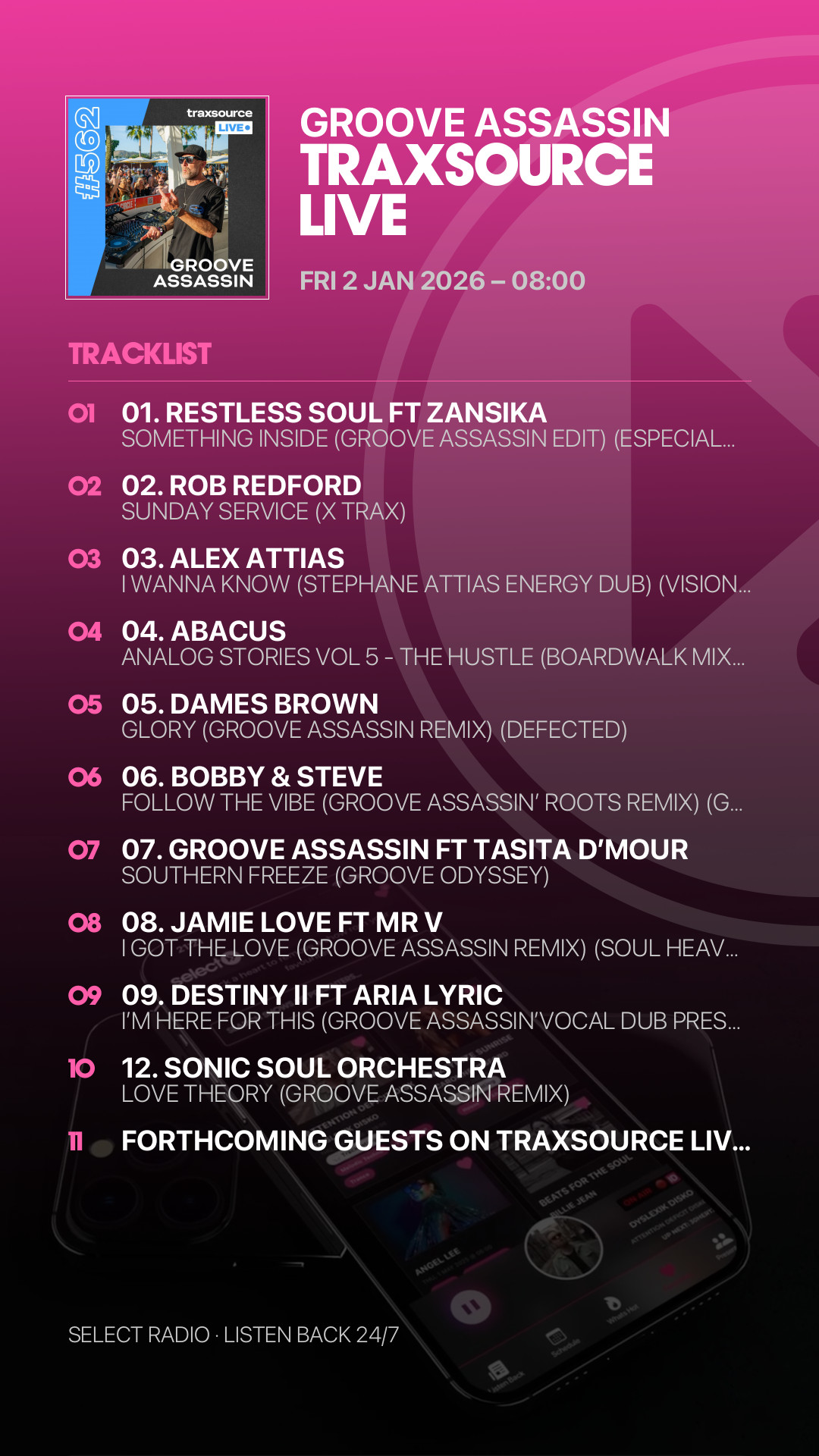 Tracklist Story Preview