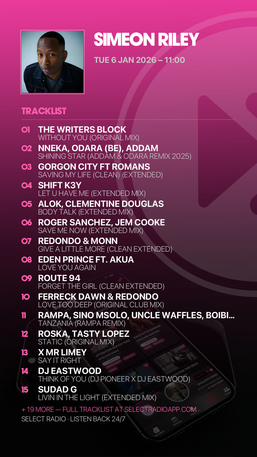 Tracklist Story Preview