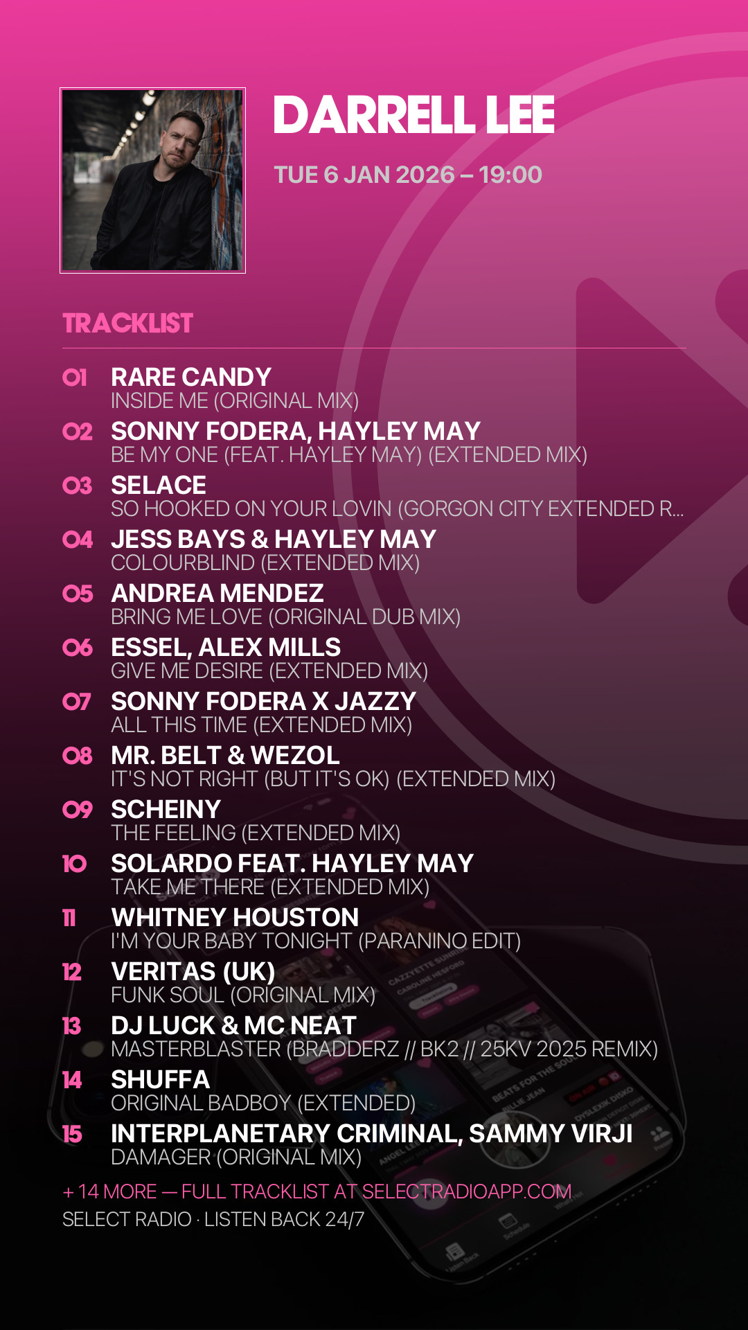 Tracklist Story Preview