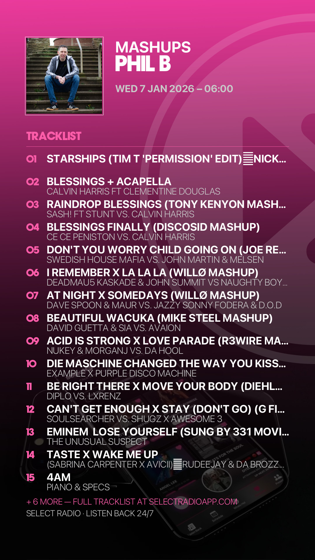 Tracklist Story Preview