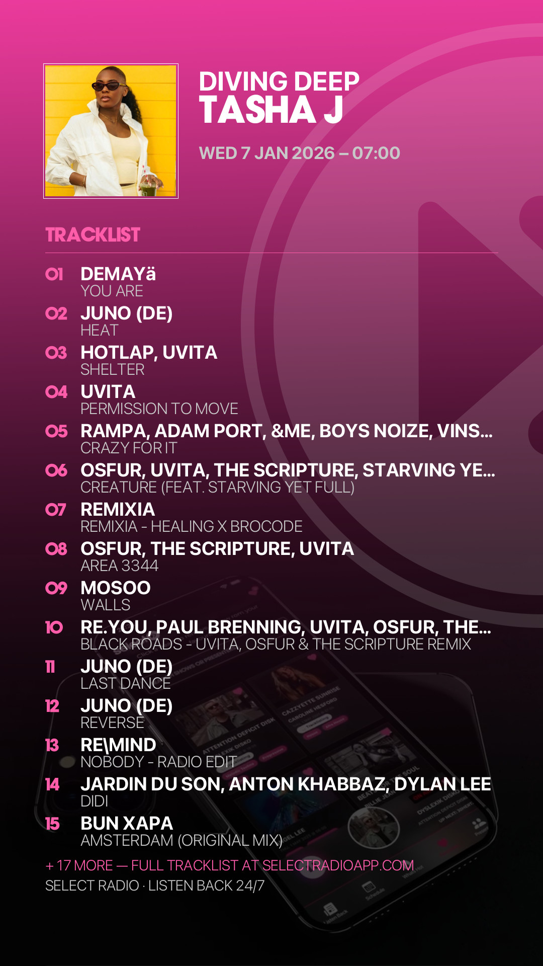Tracklist Story Preview