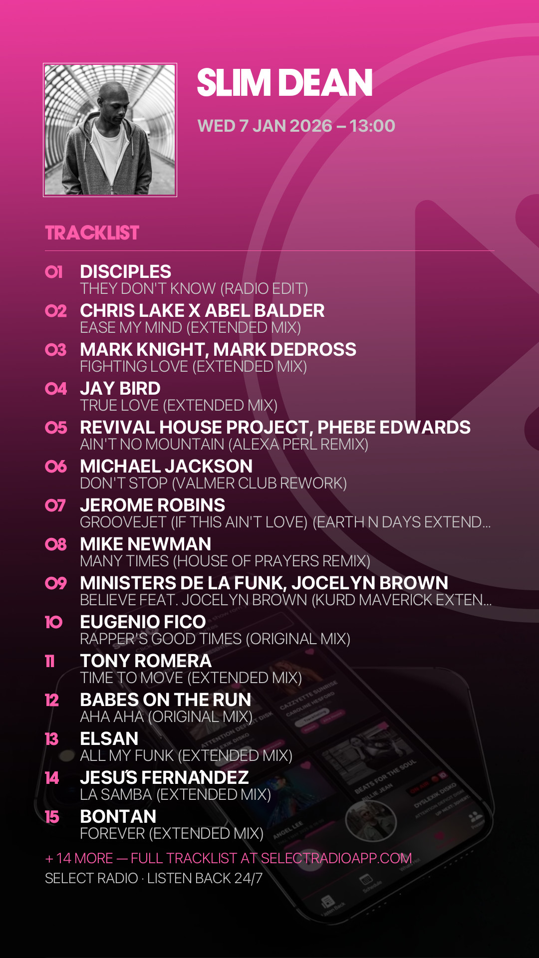 Tracklist Story Preview