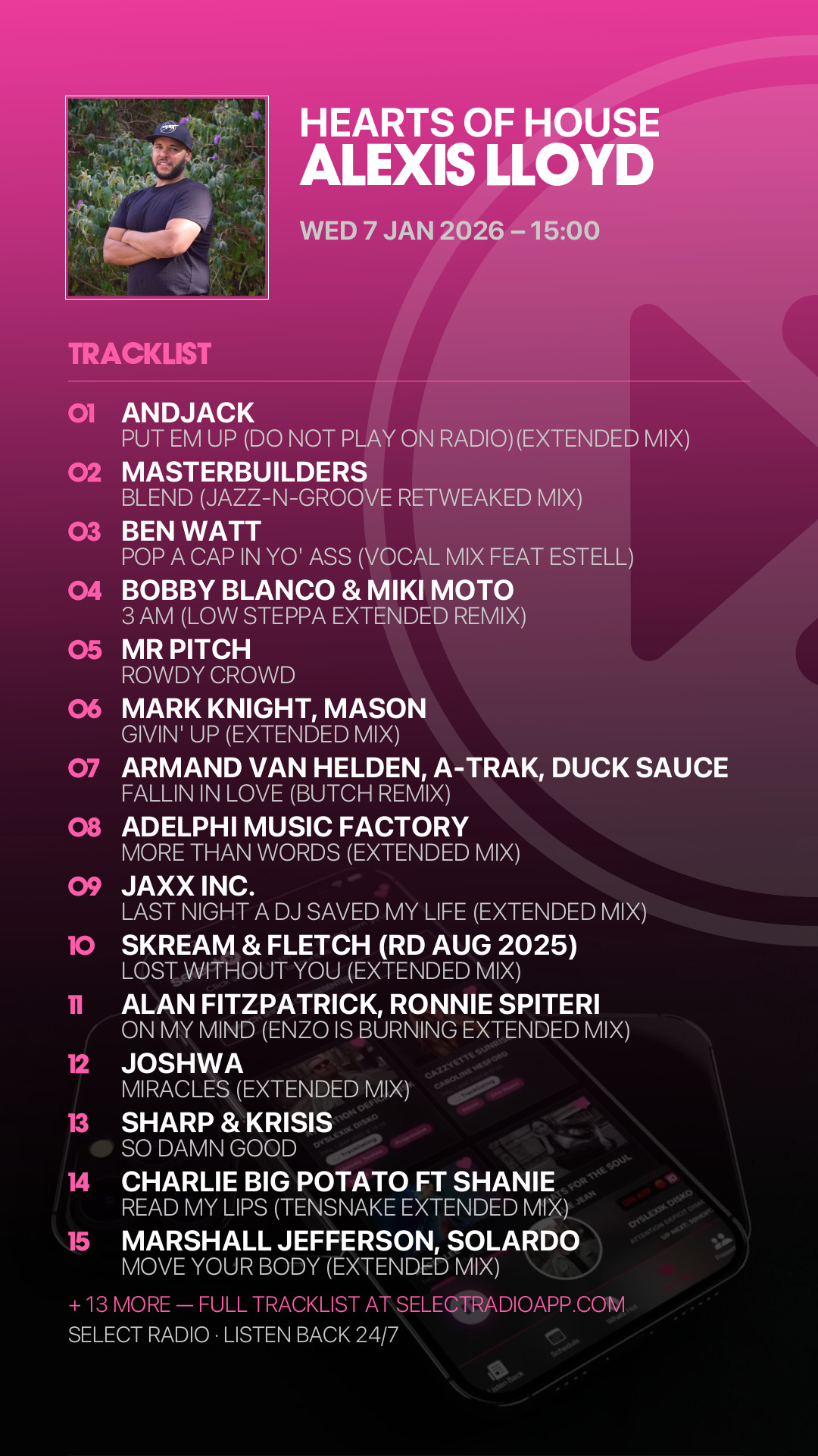 Tracklist Story Preview