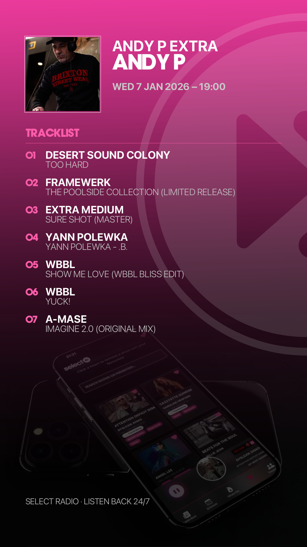 Tracklist Story Preview