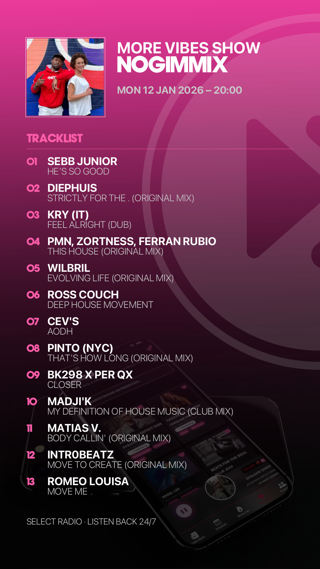 Tracklist Story Preview