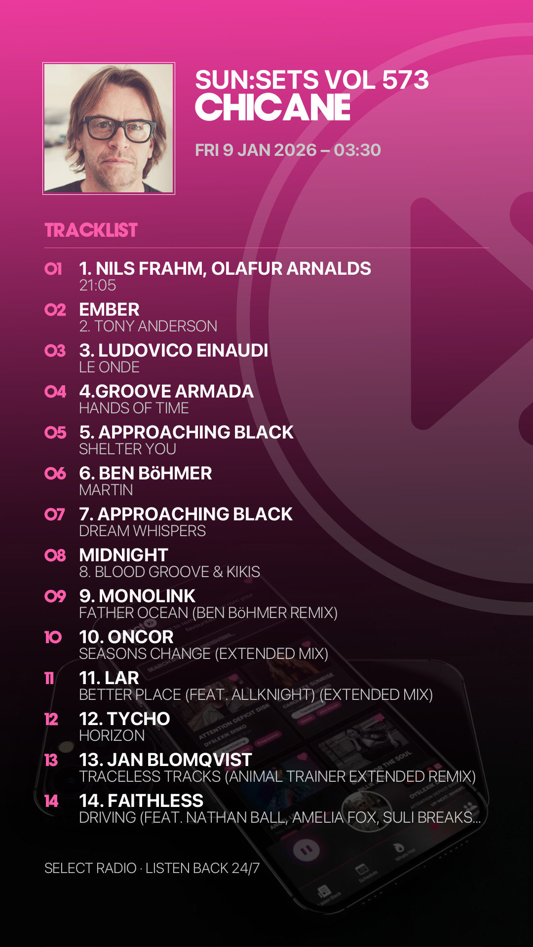 Tracklist Story Preview