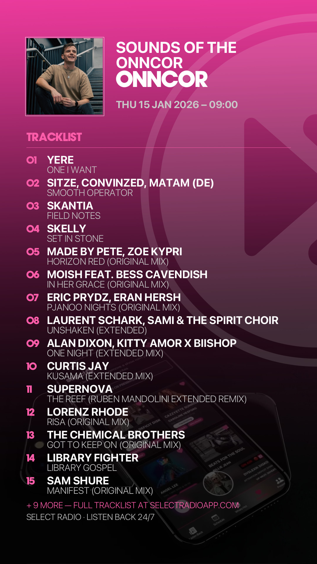 Tracklist Story Preview